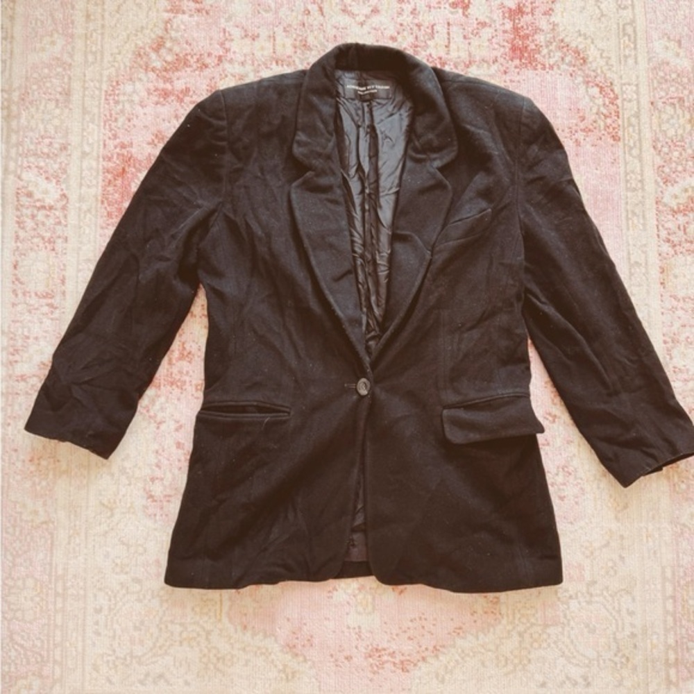 Adrienne Vittadini, Men’s Black Vintage Blazer